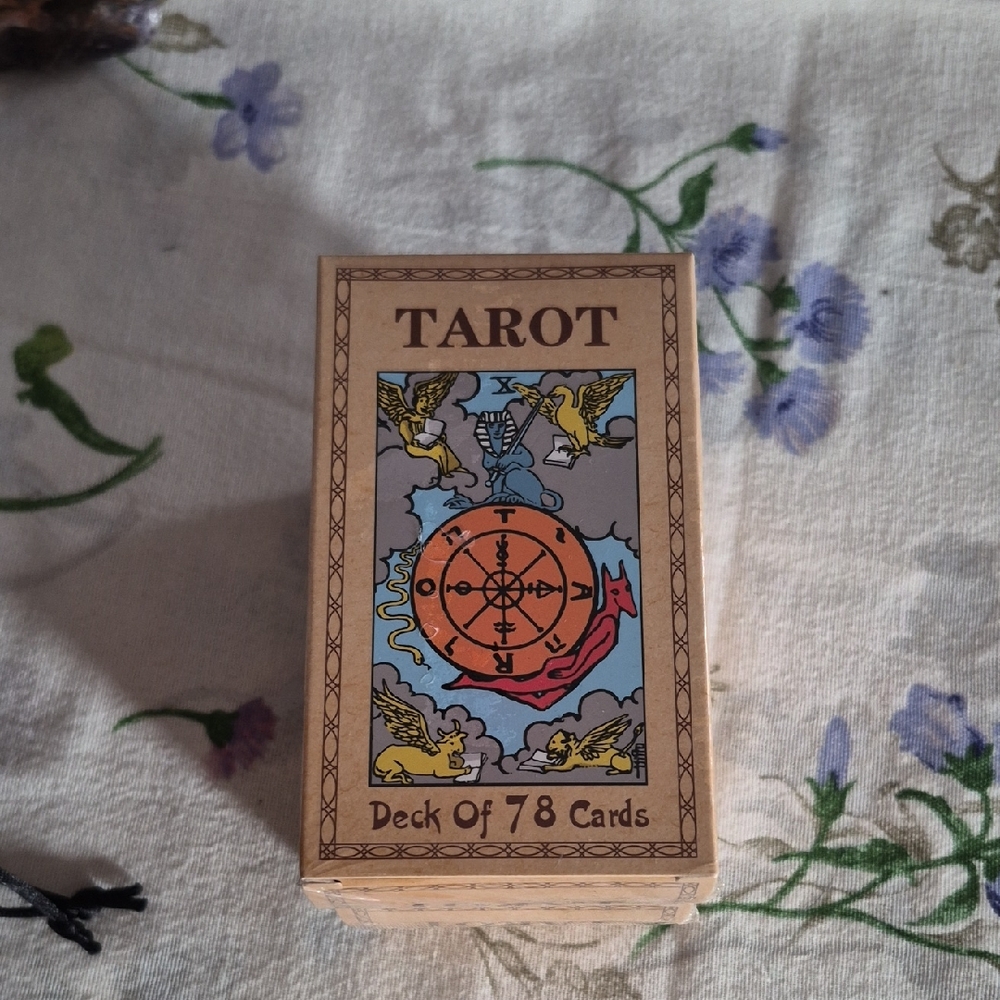 Smith Waite Version Tarot Deck With Wheel Of Fortune Box And Guide Book Sealed.